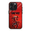 Schumi Red Glass Case