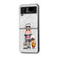 Shades of Shinchan Samsung Z Flip Glass Case image 0