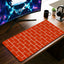 Wall Pattern Desk Mat - 11 x 23 Inch image