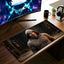 Mummy-Wrapped Desk Mat - 11 x 23 Inch image