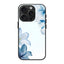 Azure Blossom Glass Case
