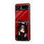 Bear Hoodie Samsung Z Flip Glass Case