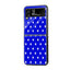 Blue Stars Samsung Z Flip Glass Case
