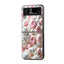 Candy Swirl Samsung Z Flip Glass Case