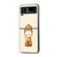 Chibi Buddha Samsung Z Flip Glass Case