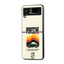 Classic 911 Legend Samsung Z Flip Glass Case