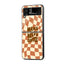 Coffee Wave Samsung Z Flip Glass Case