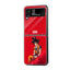 Crimson Goku Samsung Z Flip Glass Case