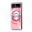Cute Spider-Gwen Chibi Samsung Z Flip Glass Case