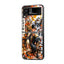 Golden Moon Samurai Samsung Z Flip Glass Case
