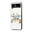 Happy Childhood Samsung Z Flip Glass Case