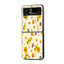 Honey Bee Samsung Z Flip Glass Case