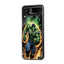 Hulk Smash Mode Samsung Z Flip Glass Case
