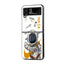 Little Space Cadet Samsung Z Flip Glass Case