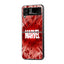 Marvel Red verse Samsung Z Flip Glass Case