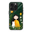 Meadow Girl & Cat Glass Case
