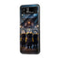 Minions Midnight Party Samsung Z Flip Glass Case