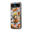 Naruto Manga Vibes Samsung Z Flip Glass Case