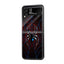 Neon Spider Emblem Samsung Z Flip Glass Case