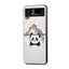 Panda Pop Samsung Z Flip Glass Case