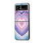 Pastel Heart Samsung Z Flip Glass Case