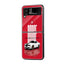 Porsche Rouge Edition Samsung Z Flip Glass Case
