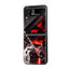 Red F1 logo Samsung Z Flip Glass Case