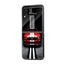 Red Mustang Night Drive Samsung Z Flip Glass Case