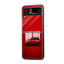 Red Royalty Samsung Z Flip Glass Case