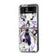 Shinobu Butterfly Aura Samsung Z Flip Glass Case