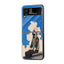 Sky of Silence Samsung Z Flip Glass Case