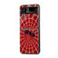 Spider Grid Samsung Z Flip Glass Case