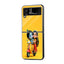 Little Krishna Ride Samsung Z Flip Glass Case image 0