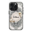 Silver Medallion Glass Name Case image 0