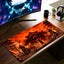 Domain Expansion Desk Mat - 11 x 23 Inch image