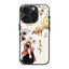Floral Noir Collage Glass Name Case image 0