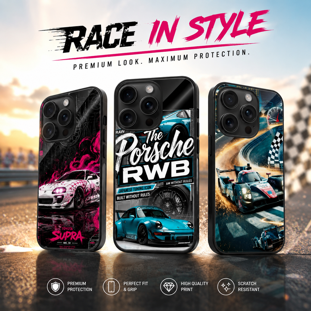 Race in Style – Premium Racing Car Phone Cases for True Automotive Enthusiasts