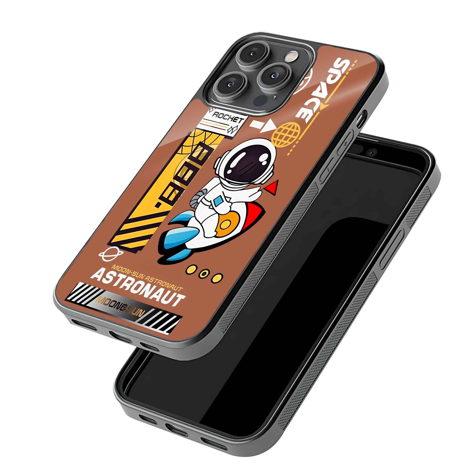 Rocket Rider Glass Case