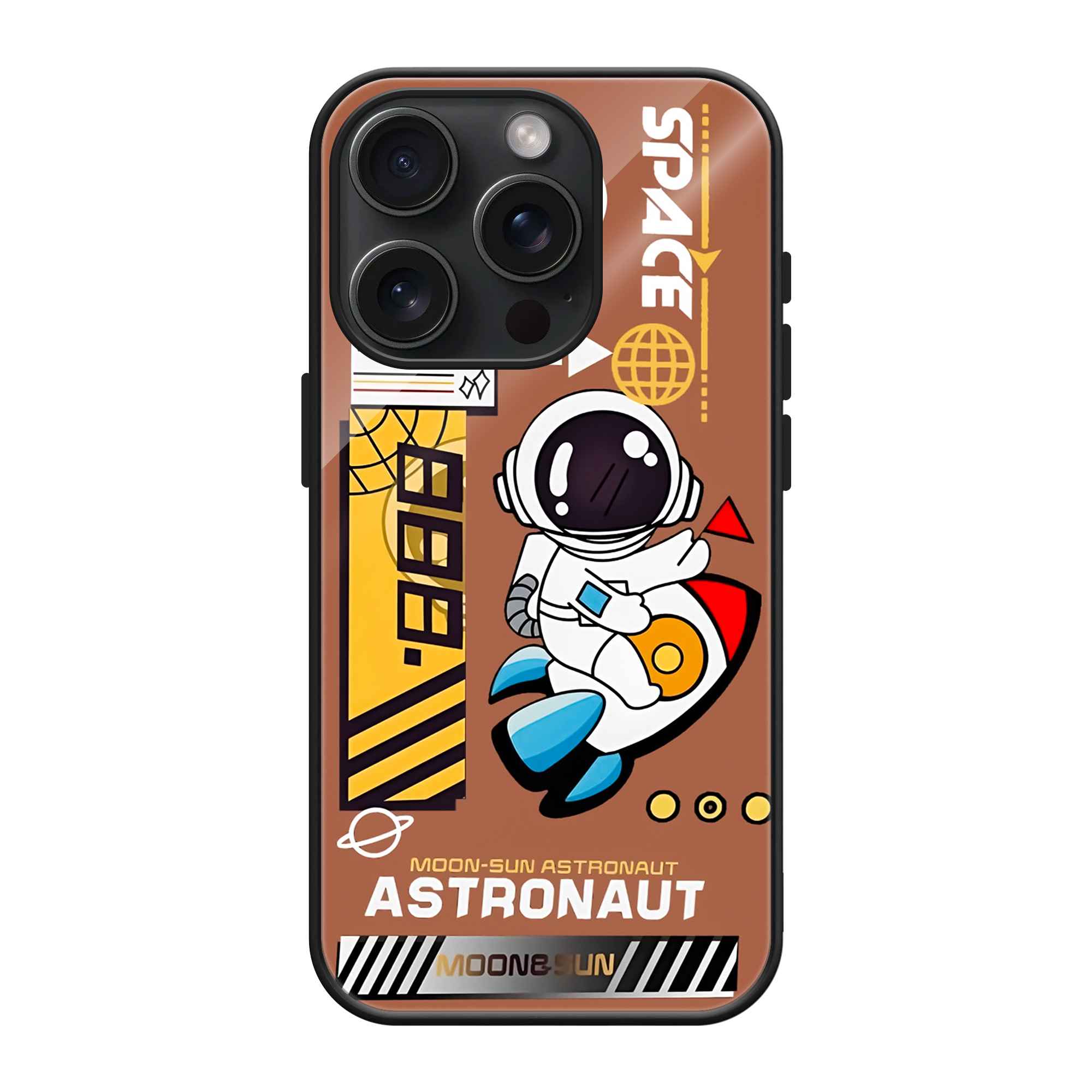 Rocket Rider Glass Case