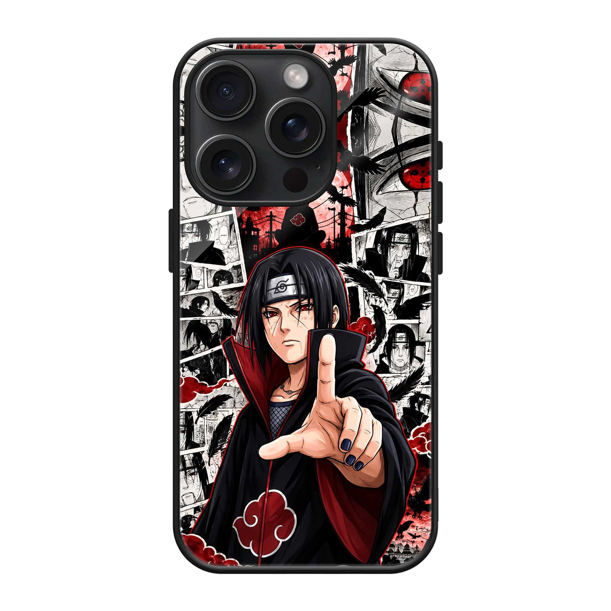 Anime Noir Glass Case