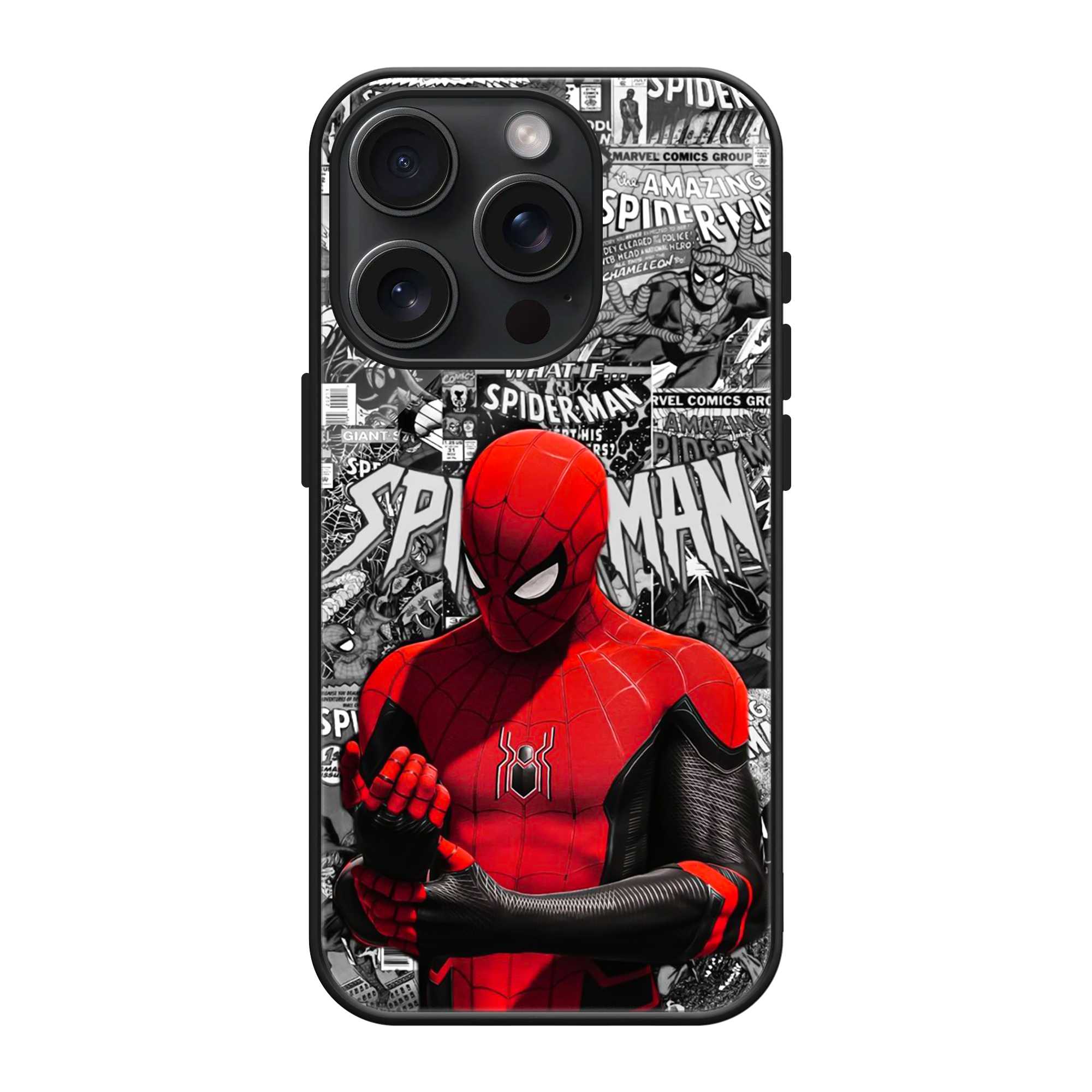 Spider-Verse Comic Glass Case