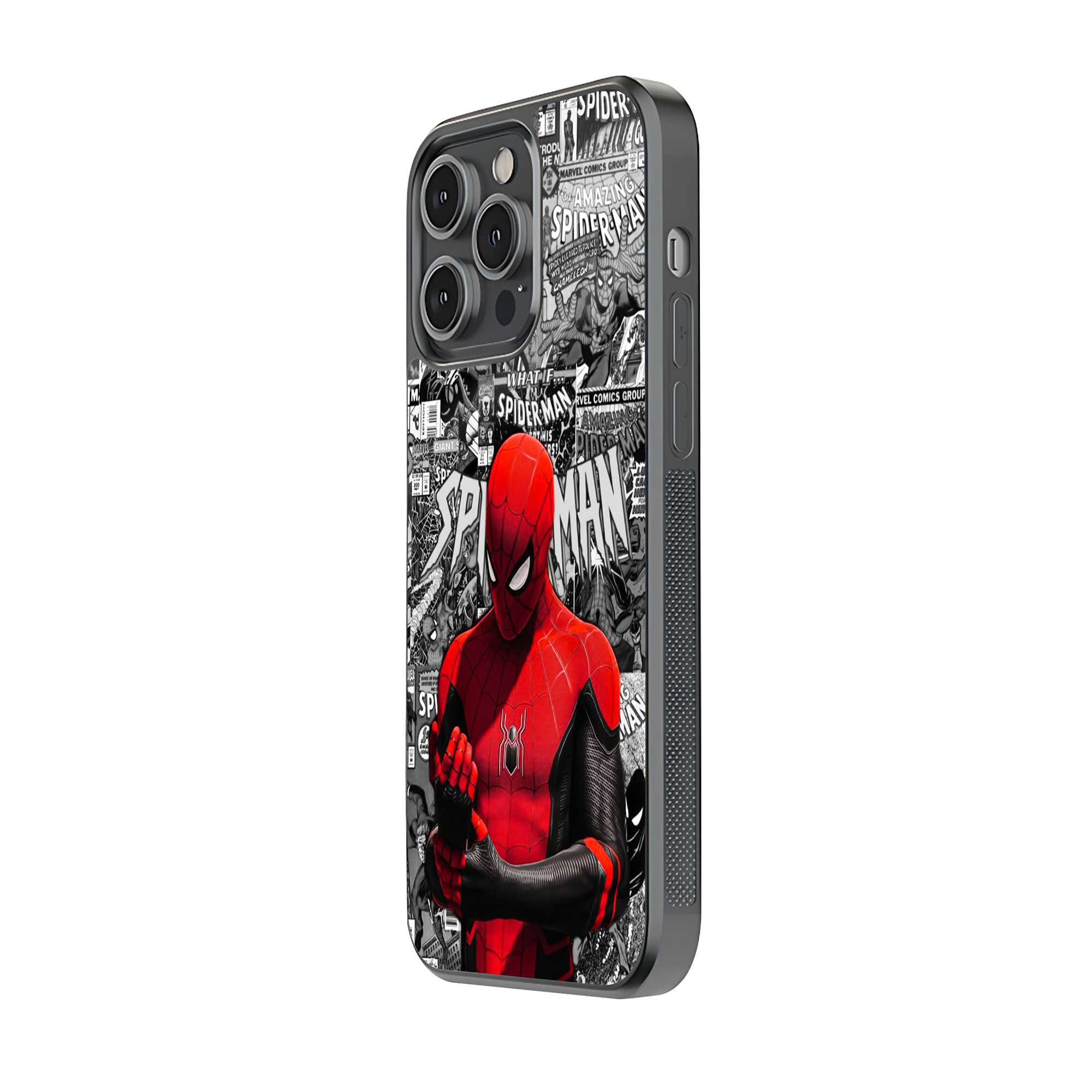 Spider-Verse Comic Glass Case