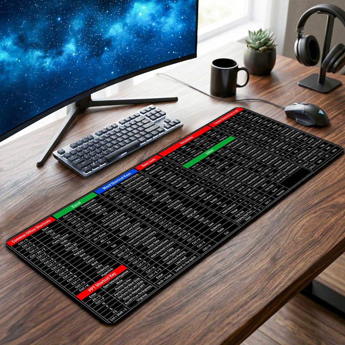 Shortcut Central Desk Mat