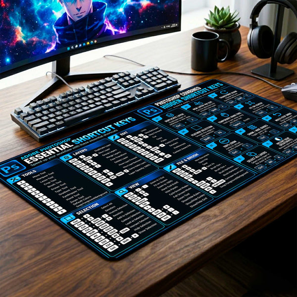 Ultimate Shortcut Hub Desk Mat