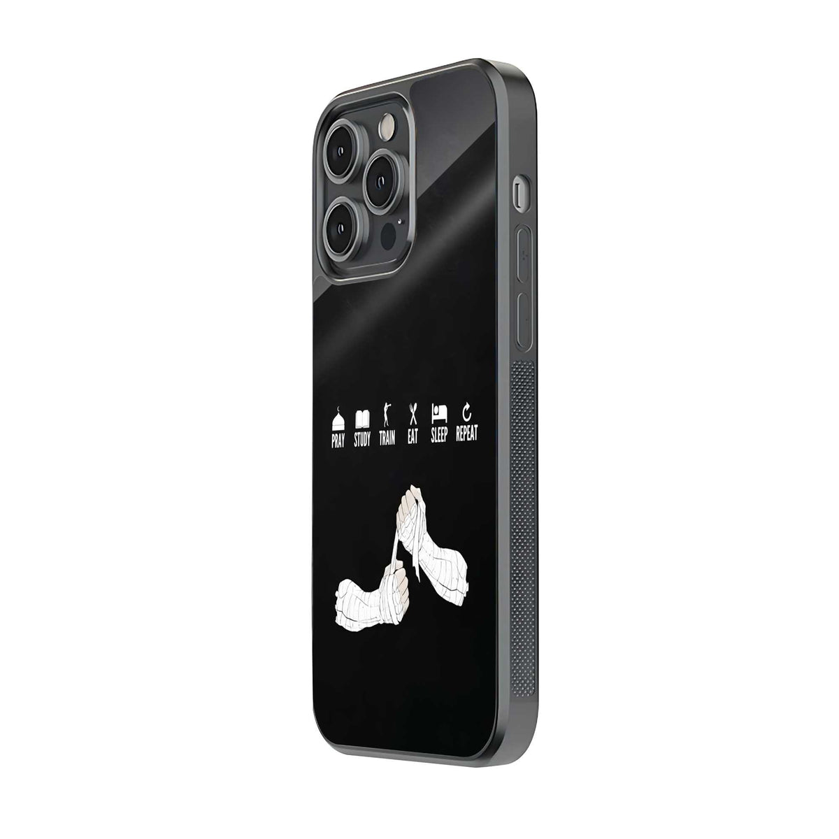 Warrior Habits Glass Case