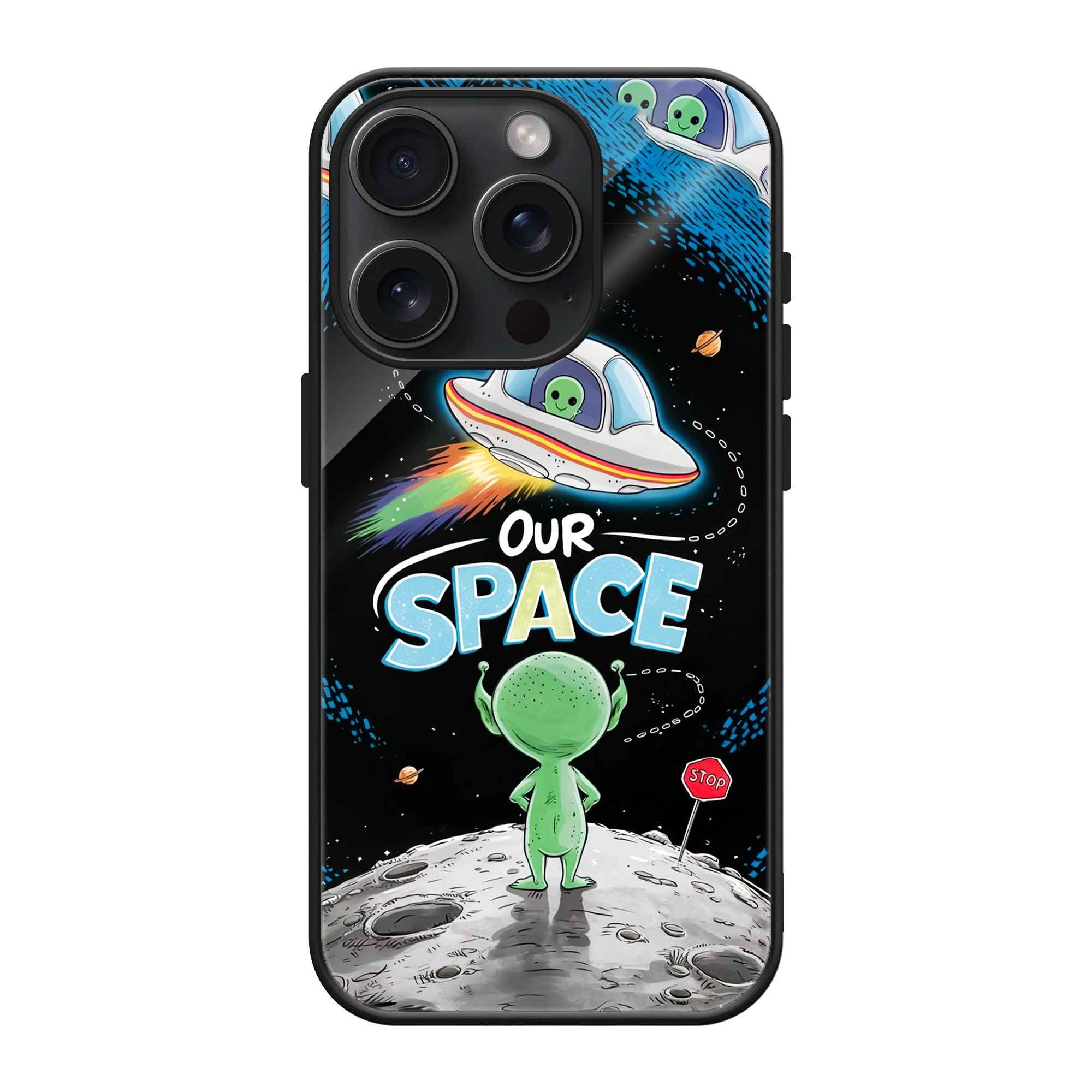 Our Space Glass Case