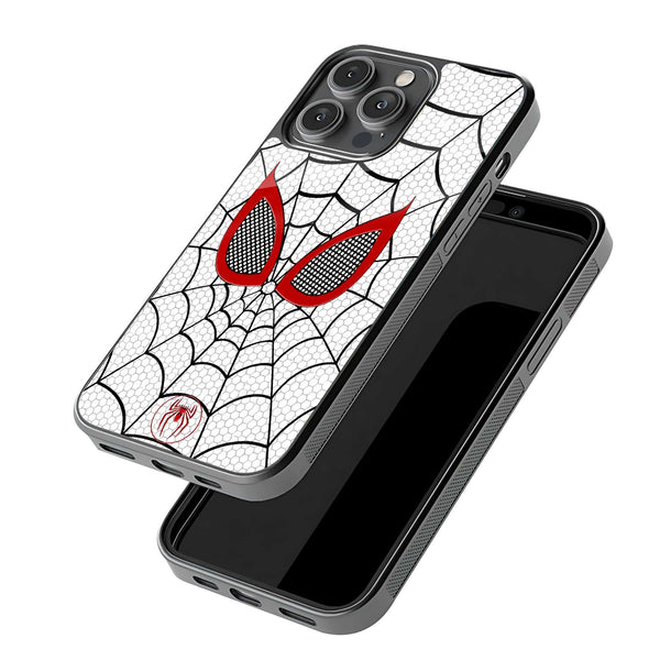 Spider Web Mask Glass Case