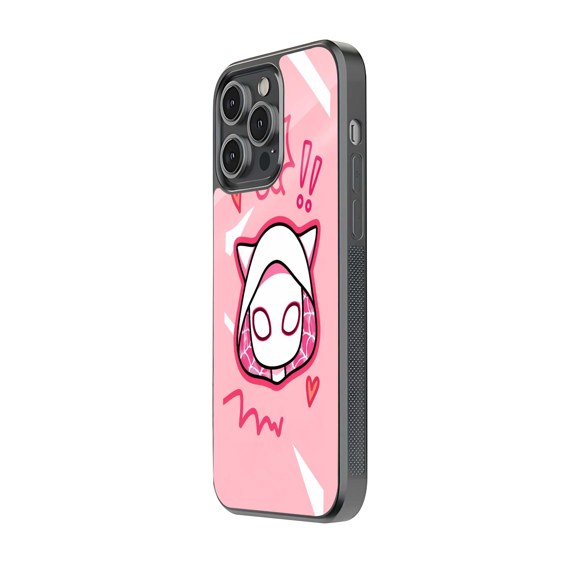 Cute Spider-Gwen Chibi Glass Case Secondary image