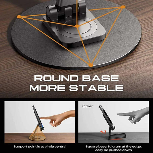 Mobile Phone Stand 360 Rotation