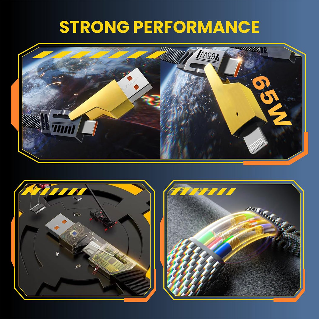 4-in-1 Fast Charging Cable